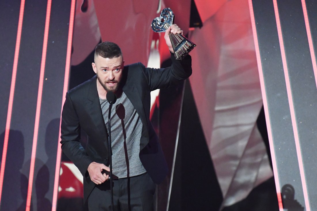 Justin Timberlake, discurs emoționant la premiile iHeart Radio Flash