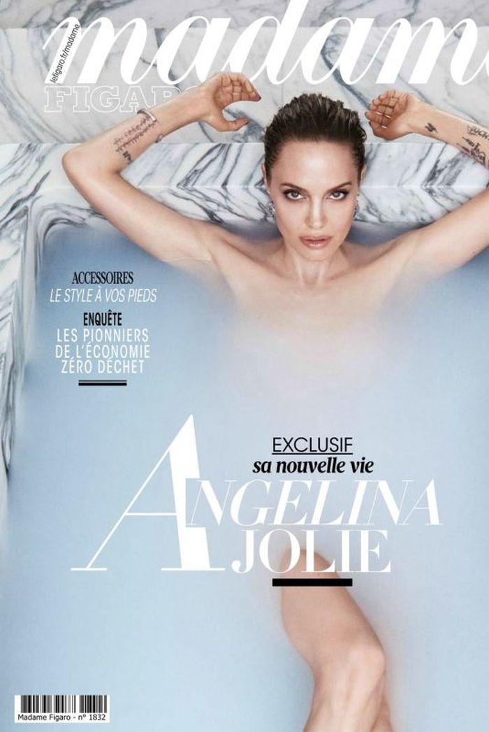 Angelina Jolie, pe coperta Madame Figaro