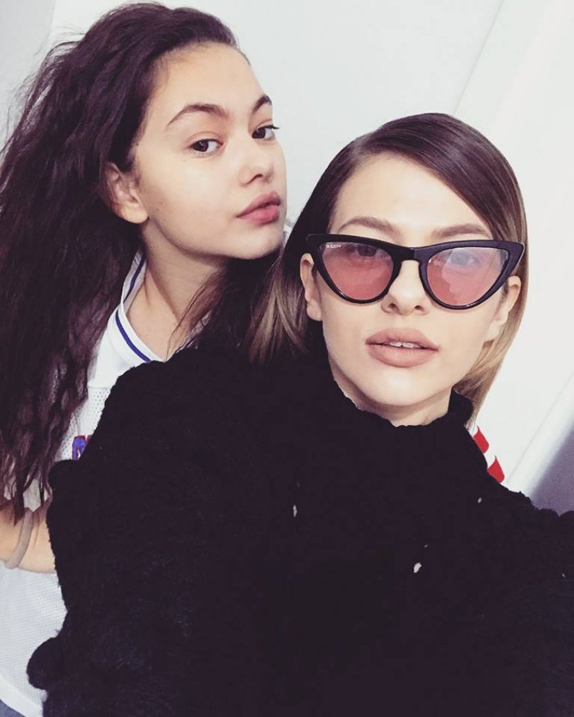 Lidia Buble și sora ei, Lorena