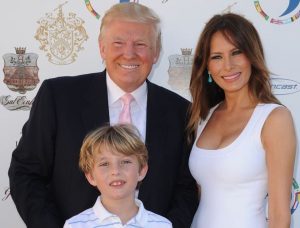 Fiul lui Donald Trump și al Melaniei și-a depășit tatăl în înălțime. La doar 14 ani, Barron are peste 1,90 m