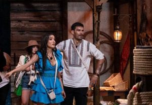 George Burcea, primele declarații după sărutul cu Viviana Sposub, la Ferma: „Îmi place foarte mult, nu este o fată de rănit”