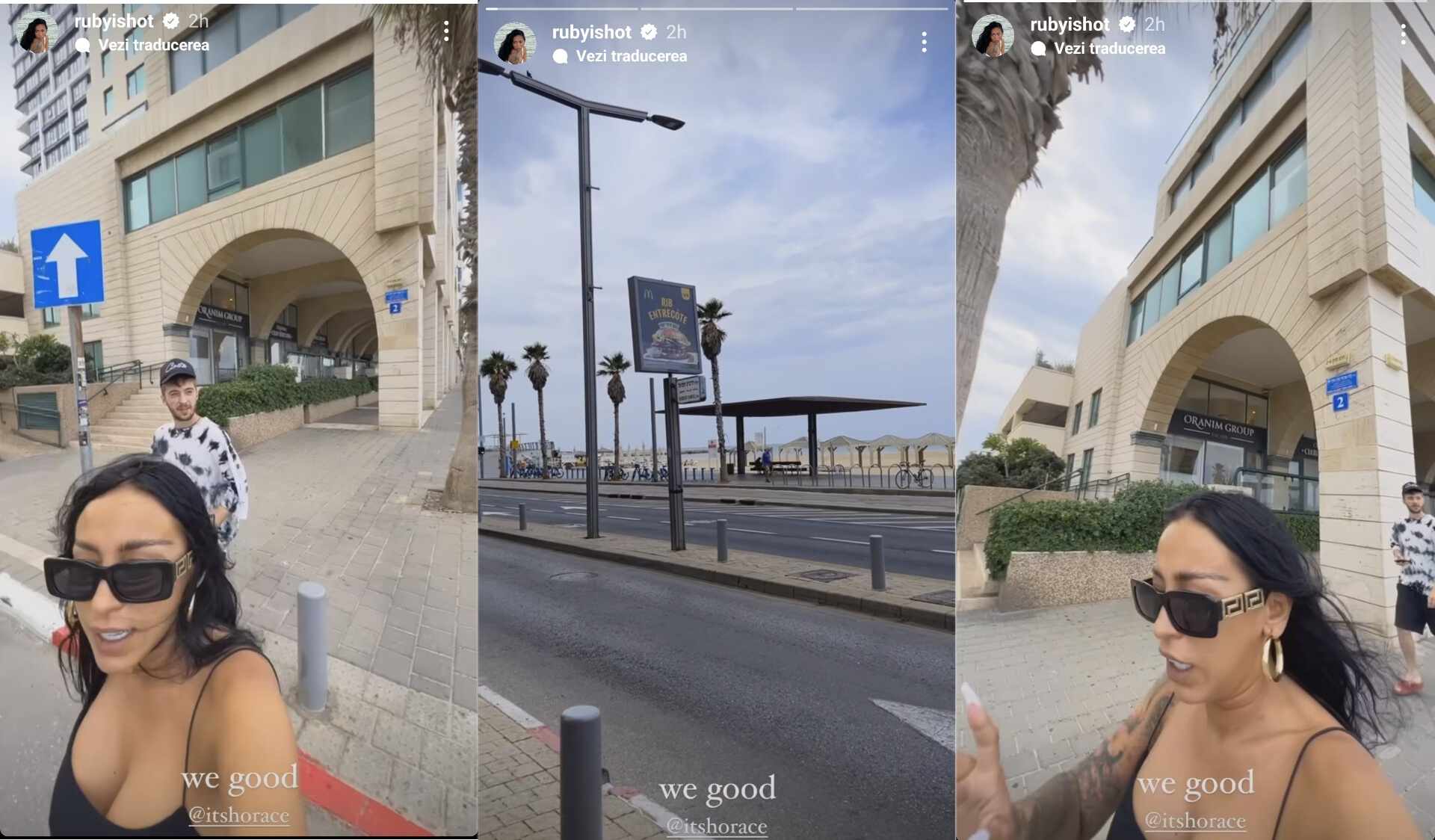 Ruby Panicky Ruby, clipe de panică după ce a fost prinsă în războiul din Israel: „Ne ...