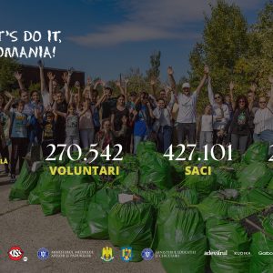 Peste 270.000 de voluntari mobilizați în primul an în care Ziua de Curățenie Națională s-a desfășurat sub lege oficială