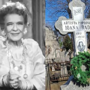 Cum arată mormântul Ioanei Radu la 35 de ani de la moartea ei. A fost uitată de cei dragi: nu sunt flori, nici lumânări, doar o coroniță din brad pe cruce / EXCLUSIV