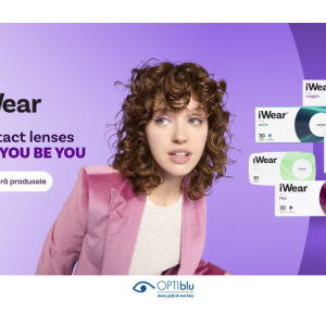 OPTIblu lansează în România iWear, noua gamă de lentile de contact