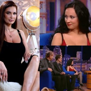 Imagini cu Nicoleta Luciu în emisiunea lui Mircea Badea și Oreste. Avea 20 de ani și era asistentă medicală la Terapie Intensivă: „Îmi doresc să devin moașă!”