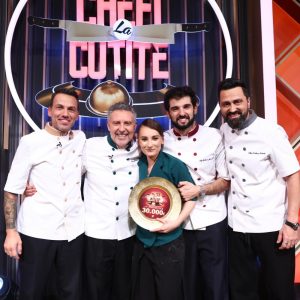 Ce mesaje i-au transmis cei patru chefi câștigătoarei Marina Luca, după finala Chefi la cuțite: „Asta contează cel mai mult”