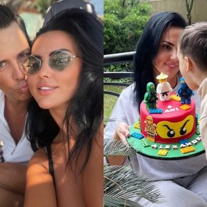 Imagini rare cu Alexandru, fiul Laviniei Pîrva și al lui Ștefan Bănică, care tocmai a împlinit 7 ani. Ipostază emoționantă cu întreaga familie: „Să ne trăiești!”