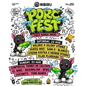 NIBIRU anunță PORC FEST, un weekend dedicat culturii hip hop, muzicii și comunității underground