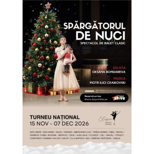 „Spargatorul de Nuci” – un turneu de poveste pentru intreaga familie, aduce magia baletului in intreaga tara (15 noiembrie – 15 decembrie, 2026)