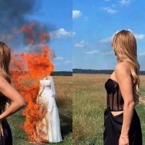 Codruța Filip explică de ce și-a ars rochia de mireasă, purtată la nunta cu Valentin Sanfira, și nu a donat-o: „M-a ajutat tata în sensul ăsta. A fost oricum dureros!”