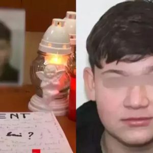 Imaginea durerii la mormântul lui Mario Berinde, din Cenei. Ce a apărut la locul de veci al băiatului de 15 ani, ucis de prietenii săi acum 5 luni