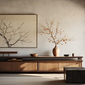 Stilul Japandi în decorul casei: calm, linie, echilibru
