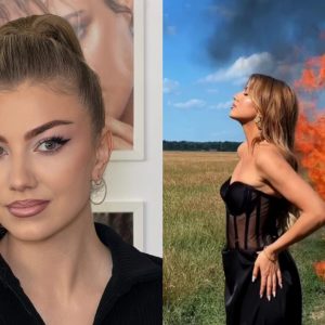 Codruța Filip spune că noua piesă nu are legătură cu viața personală, după ce fanii au crezut că e un mesaj pentru Valentin Sanfira, mai ales că în clip a dat și foc rochiei de mireasă: „E destul de intensă”