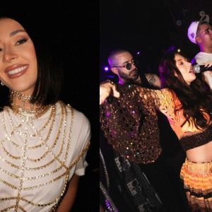 Nicole Cherry a cântat la petrecerea de final de turneu a lui J Balvin. Artista a făcut show în Columbia