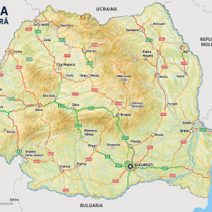 Harta României și harta rutieră: instrumente esențiale pentru orientare, călătorii și planificarea traseelor