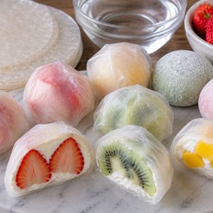 Rețetă de mochi din foi de orez. Desertul asiatic viral care se prepară în doar câteva minute