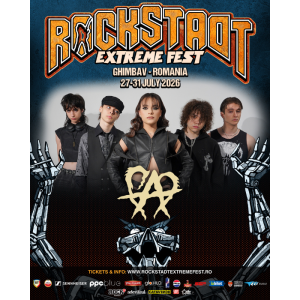 Alexandra Căpitănescu urcă pe aceeași scenă cu The Prodigy și Marilyn Manson la Rockstadt Extreme Fest 2026 