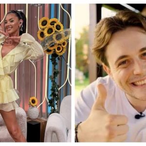 Ramona Olaru și Aris Eram, ipostază neașteptată chiar de ziua lui: „De doi ani aștept să pun poza asta!”/ Fiul Andreei Esca are 23 de ani, iar colega de la Neatza, 37