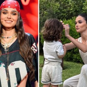 Theo Rose și-a luat fiul de trei ani la filmările pentru Vocea României: „O zi de muncă, dar și de grădiniță!”/ Imagini adorabile cu Sasha în culisele show-ului de la Pro TV
