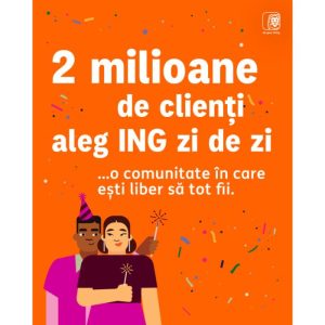 Cum a încăput banca în telefon? Ce s-a schimbat în comportamentul bancar al clienților ING Bank România în ultimii 20 de ani? Astăzi, 95% dintre clienți sunt utilizatori activi
