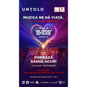 Caravana Blood Network ajunge la București