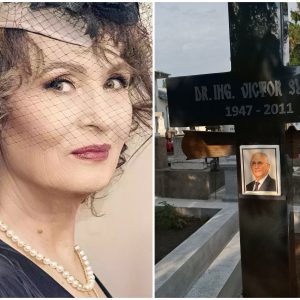 E mereu cu gândul la dragostea vieții ei! Angela Similea i-a făcut un cavou impresionant regretatului Victor Surdu, la 15 ani de la moartea lui. Cum arată acum mormântul / EXCLUSIV