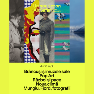 Art Safari New Museum anunță expoziții de excepție în cel de-al doilea sezon din 2026: Brâncuși și muzele sale, Pop Art, Război și pace