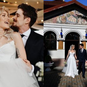 Andrei Leonte, primul câștigător X Factor, s-a căsătorit. Imagini spectaculoase de la nuntă: invitații au fost întâmpinați cu o surpriză emoționantă
