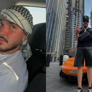 Cine este Azteca. S-a născut în Australia, tatăl său a ajuns la închisoare penru evaziune fiscală și se zvonește că are o relație cu Yasmin Awad