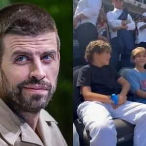 Reacția lui Gerard Pique la momentul artistic al Shakirei de la Cupa Mondială. Fostul fotbalist era în tribună cu copiii lor