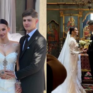 Olga Verbițchi și Vladimir Cebotaru s-au căsătorit. Imagini de la nuntă: s-au respectat tradițiile din Republica Moldova, iar invitații au avut o surpriză la valsul mirilor