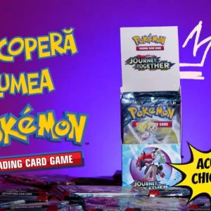 Intră în lumea Pokémon! Descoperă o colecție specială pe care nu o vei mai lăsa din mână