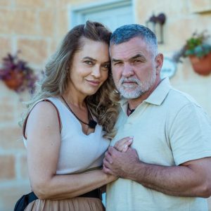 Cum sunt Monica și Leonard Doroftei în rolul de bunici: ”Când a spus ‘tataie’, gata, am luat cel mai mare KO din viața mea!” / EXCLUSIV