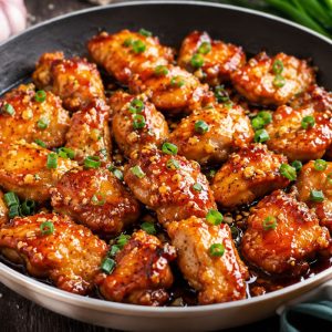 Rețetă de pui cu miere și usturoi. Trucul care îți garantează un sos lucios, aromat și perfect caramelizat