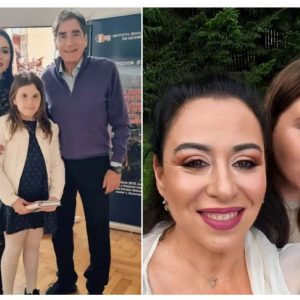Oana Roman a fost vizitată acasă de tatăl ei. Ce cadou a primit fiica ei de la bunicul Petre Roman: „Azi a venit tata!”