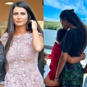 Imagini superbe cu cei doi copii ai Elenei Băsescu din căsnicia cu Bogdan Ionescu. Fostul ginere al lui Traian Băsescu, escapadă la mare cu Sofia și Traian