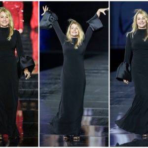 Nadia Comăneci a defilat pentru prima dată în cadrul Le Défilé L’Oréal Paris, purtând creații românești. Imagini spectaculoase cu „Zeița de la Montreal” pe podium, la Paris Fashion Week