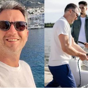 Imagini rare cu fiul cel mare al Oliviei Steer și al lui Andi Moisescu. David are 19 ani și seamănă foarte bine cu celebrul său tată: „Acel moment memorabil din viață”