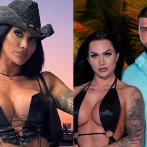 Cine este Nattasha Black de la Insula iubirii 2026. Are 31 de ani, e dominatoare de meserie și locuiește în Anglia alături de Laurențiu Bălăucă, partenerul ei