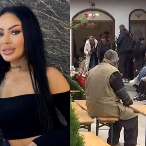 Valentina, tânăra găsită moartă într-o valiză în râul Olt, înmormântată azi. Mama ei a povestit ce au vorbit înainte să fie omorâtă: „Mi-a arătat că era bătută, a dat cu pumnii în ea” / Imagini sfâșietoare de la ceremonia funerară