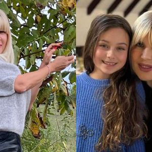 Elena Udrea, imagini inedite din Corbeanca. S-a fotografiat alături de fiica ei la cules de nuci: „Încă un motiv pentru care nu m-aș muta înapoi la oraș”
