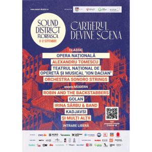 Peste 400 de artiști și 40 de concerte transformă Floreasca într-o scenă urbană pe 11 și 12 septembrie