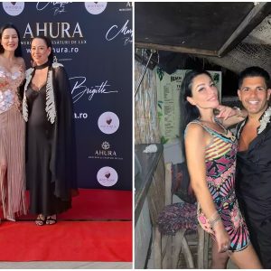 Sarah, fiica lui Brigitte Pastramă, a defilat pe podium, cu o rochie de mireasă din colecția mamei ei: ”N-a avut emoții, pentru că a fost modelul meu încă de la început și știe să meargă foarte bine” / EXCLUSIV