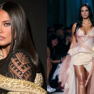 Antonia, apariție de senzație pe podium la Fashion Week. A purtat o rochie scurtă, cu decolteu generos, iar Alex Velea a filmat-o din public: „O zeiță!”