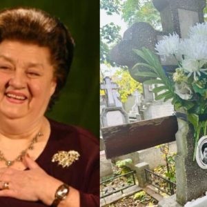 Cum arată mormântul Tamarei Buciuceanu Botez la 7 ani de la moartea ei. Actrița nu a fost uitată de cei dragi: Mihai Constantin, nepotul ei, a organizat parastasul