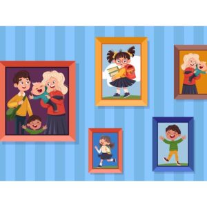 Rame foto pentru copii: 7 idei simpatice pentru camera celor mici