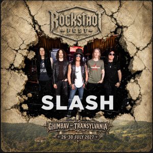SLASH, legenda Guns N’ Roses, vine la Rockstadt 2027. Festivalul deschide un nou capitol după o ediție de referință în istoria sa