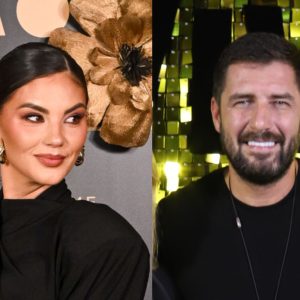 Ramona Olaru și Cătălin Cazacu, întâlnire surprinzătoare la Petrecerea VIVA! 2026. Cum fost surprinși: doi foști iubiți care au rămas în relații amicale, s-au salutat, au vorbit și s-au pupat pe obraz! Bravo lor!