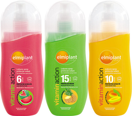 Cremele de protectie solara Vitamin Action, Elmiplant